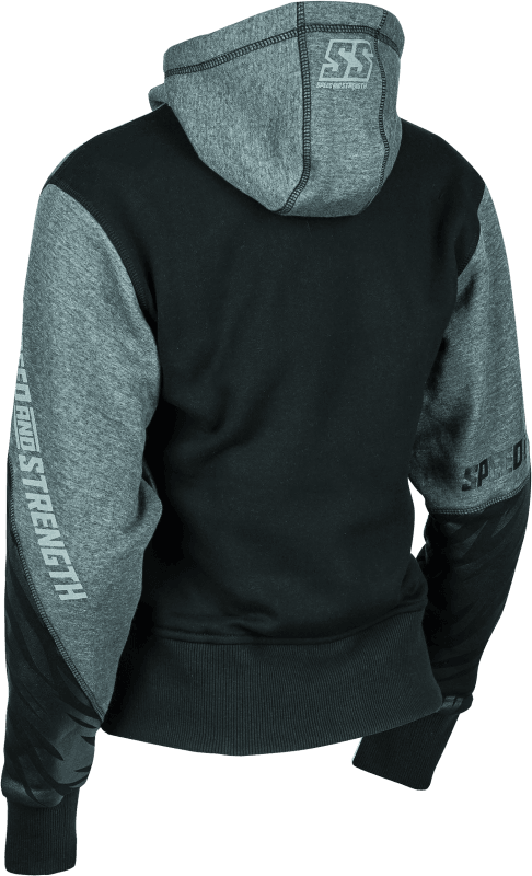 Speed and Strength Cat Outa Hell Hoody Grey/Black Womens - XS - Powersports Haven