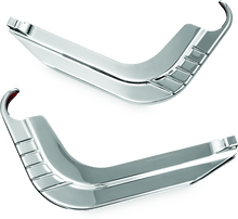 Load image into Gallery viewer, Kuryakyn Rear Bumper Accents For Trikes Chrome - Powersports Haven