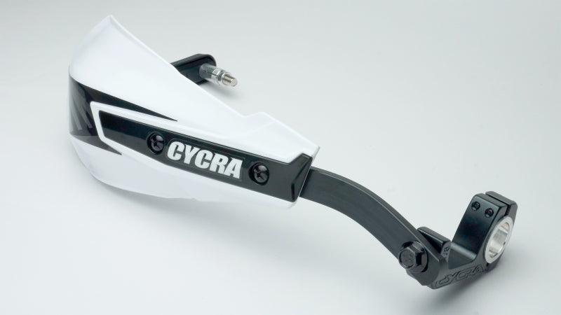 Cycra Vortex Hand Guard/w Universal U-Clamps- Black - Powersports Haven
