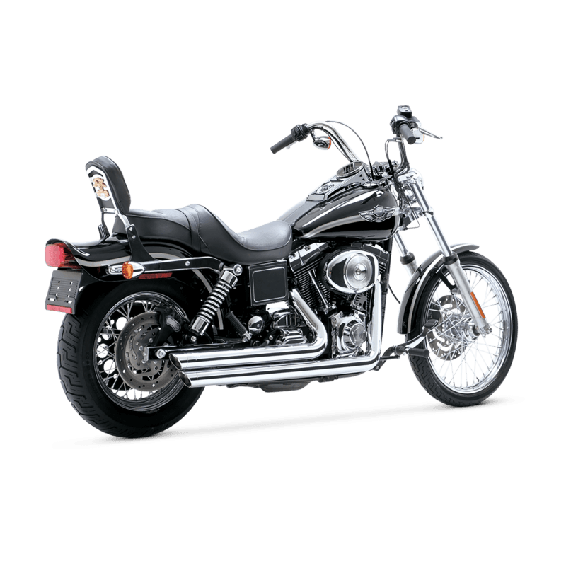 Vance & Hines 18-22 Harley Davidson Softail/ Bigshots Staggered PCX Full System Exhaust - Chrome - Powersports Haven