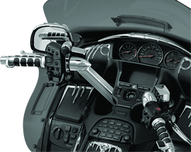 Kuryakyn Handlebar Top Cover 01-17 GL1800 Chrome - Powersports Haven