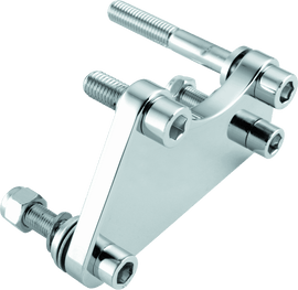 Bikers Choice 84-99 Chrome Caliper Mounting Bracket Kit 00-10 4 Piston Caliper to 84-99 - Powersports Haven