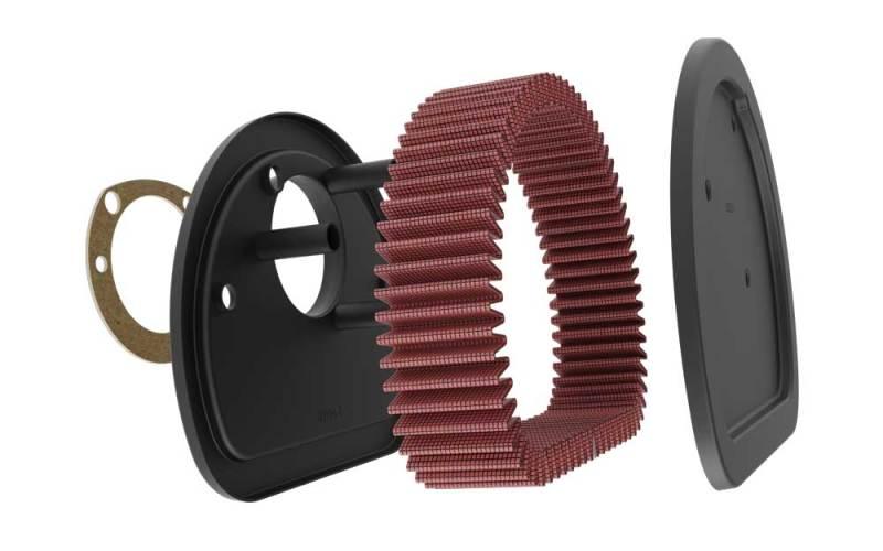 K&N Replacement Air Filter 1.625in H for Harley Davidson - Powersports Haven