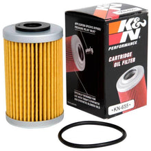 Load image into Gallery viewer, K&amp;N 1.625in OD x 2.719in H Oil Filter - Powersports Haven