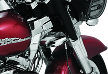 Load image into Gallery viewer, Kuryakyn Deluxe Neck Covers 95-07 Touring Models Chrome - Powersports Haven