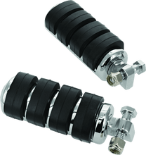 Load image into Gallery viewer, Kuryakyn ISO Peg Large With Male Adapter Chrome (Pair) - Powersports Haven