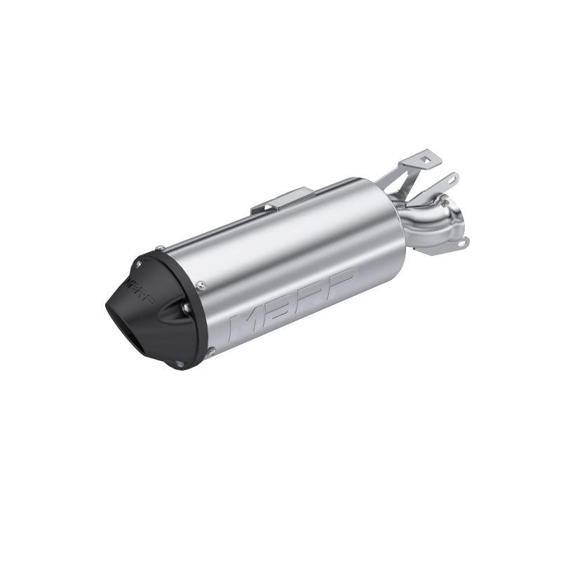 MBRP 2015 Polaris Hawkeye 325/Sportsman ETX 5in Single Slip-On Performance Series Exhaust - Powersports Haven