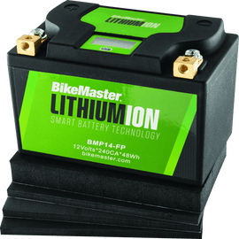 BikeMaster Lithium Ion 2.0 Battery BMP14-FP - Powersports Haven