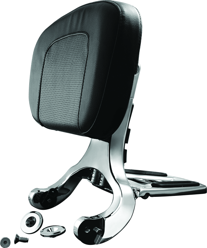 Kuryakyn Multi-Purpose Backrest Chrome - Powersports Haven