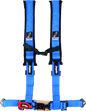 DragonFire Racing Harness- H-Style- 4-Point- 2in Buckle- Blue - Powersports Haven