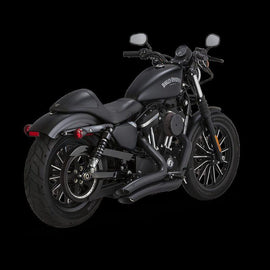 Vance & Hines HD Sportster 14-22 Big Radius 2-2 Black PCX Full System Exhaust - Powersports Haven