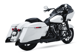 Vance & Hines HD 17-22 Touring Blackslash 450 S/OS Black Slip-On Exhaust - Powersports Haven