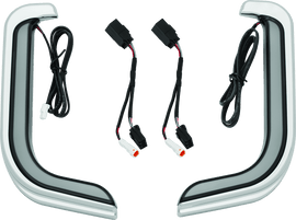 Kuryakyn Tracer LED Fairing Lower Accents Chrome - Powersports Haven
