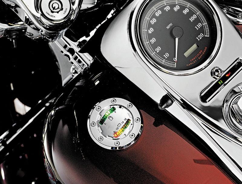 Kuryakyn Informer LED Fuel & Battery Gauge Chrome - Powersports Haven