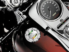Load image into Gallery viewer, Kuryakyn Informer LED Fuel &amp; Battery Gauge Chrome - Powersports Haven
