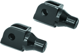 Kuryakyn Front Tapered Peg Adapter Gloss Black