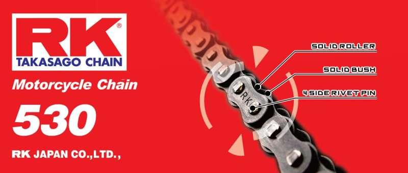 RK Chain RK-M 530-114L - Natural - Powersports Haven