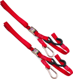 BikeMaster Tiedown Carabiner Softhook - Red
