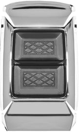Kuryakyn Enygma Brake Pedal Pad FL Touring Models - Chrome - Powersports Haven