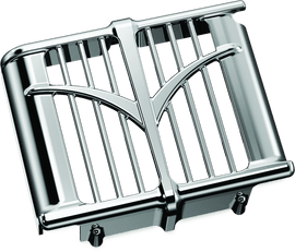 Kuryakyn Oil Cooler Cover 14-23 Indian Models Chrome - Powersports Haven