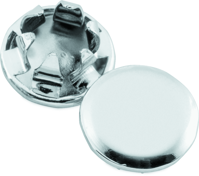 Kuryakyn Custom End Plugs Chrome For 3/8inch Allen Bolts (Set of 6) - Powersports Haven