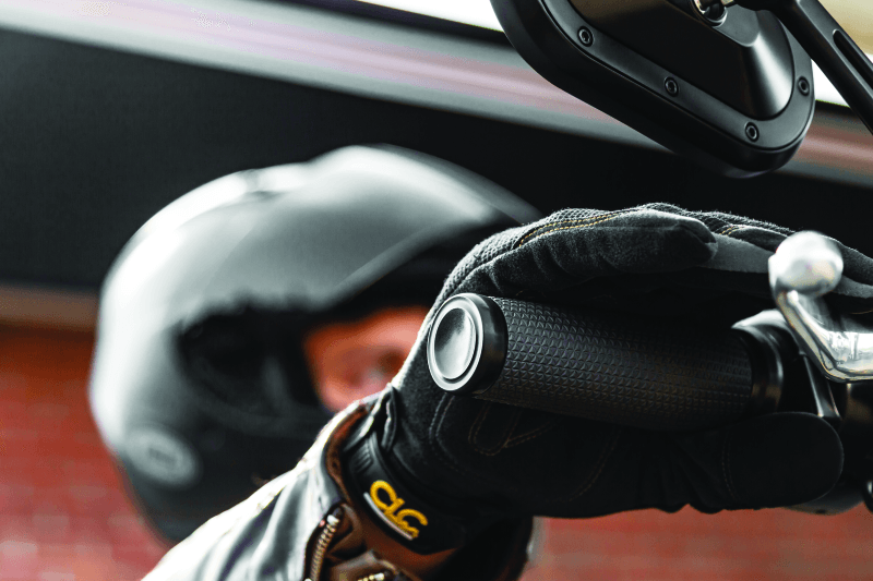 Kuryakyn Thresher Grips Throttle-By-Wire Black - Powersports Haven