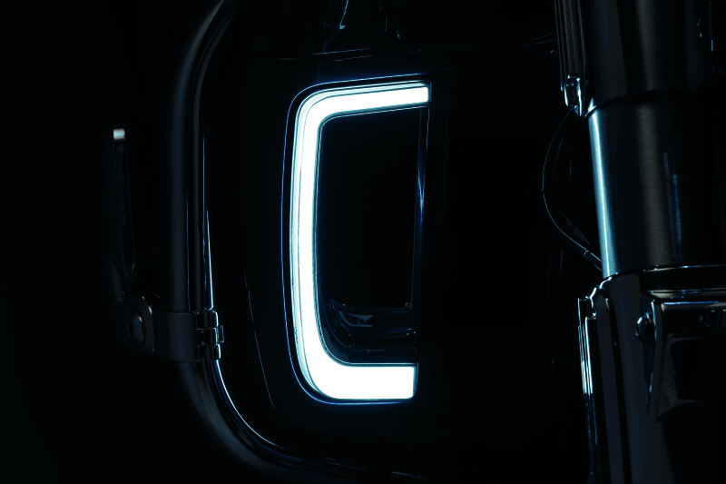 Kuryakyn Tracer Lower Fairing Grill Chrome - Powersports Haven