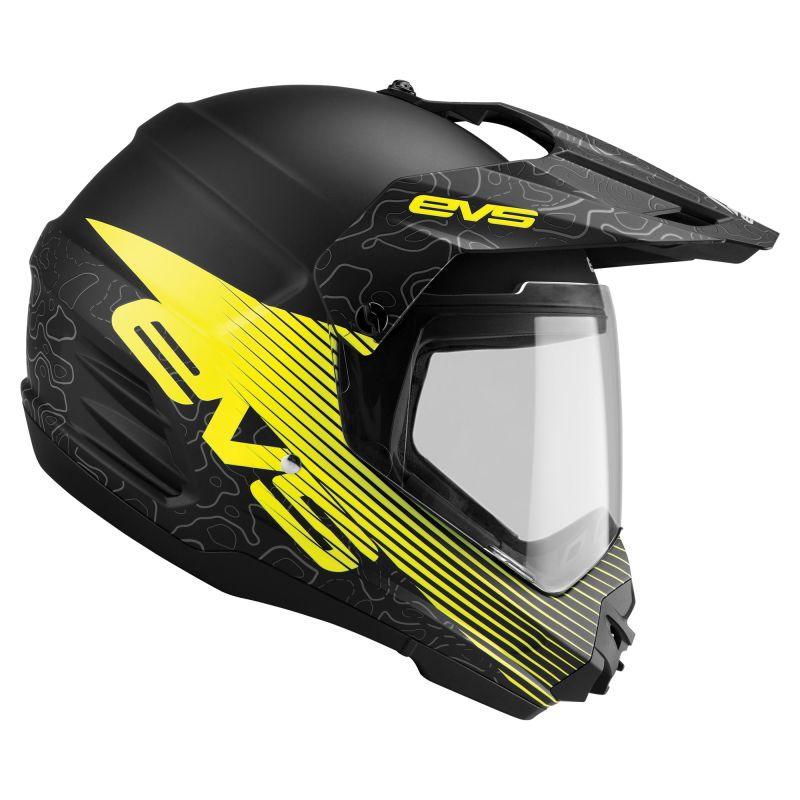 EVS Dual Sport Helmet Venture Arise Matte Black - XL - Powersports Haven