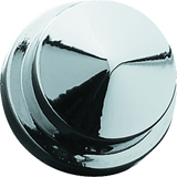 Kuryakyn Head Bolt Covers Peaked 87-Up Big Twin Chrome