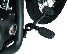 Load image into Gallery viewer, Kuryakyn Heavy Industry Switchblade With Adapter Satin Black - Powersports Haven