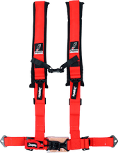 Load image into Gallery viewer, DragonFire Racing Harness- H-Style- 4-Point- 2in Buckle- Orange - Powersports Haven