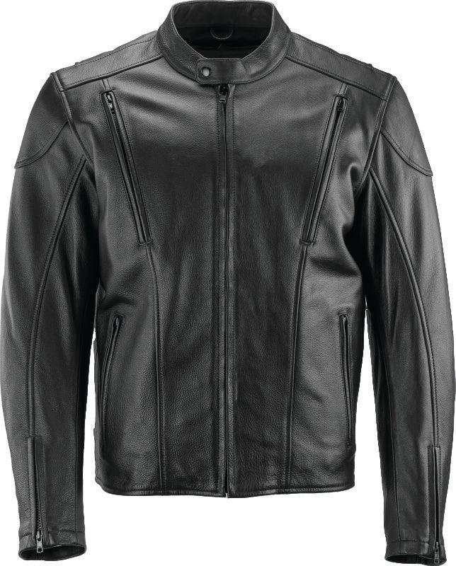 Kuryakyn Leather By River Road Race Leather Jacket Black - Medium - Powersports Haven