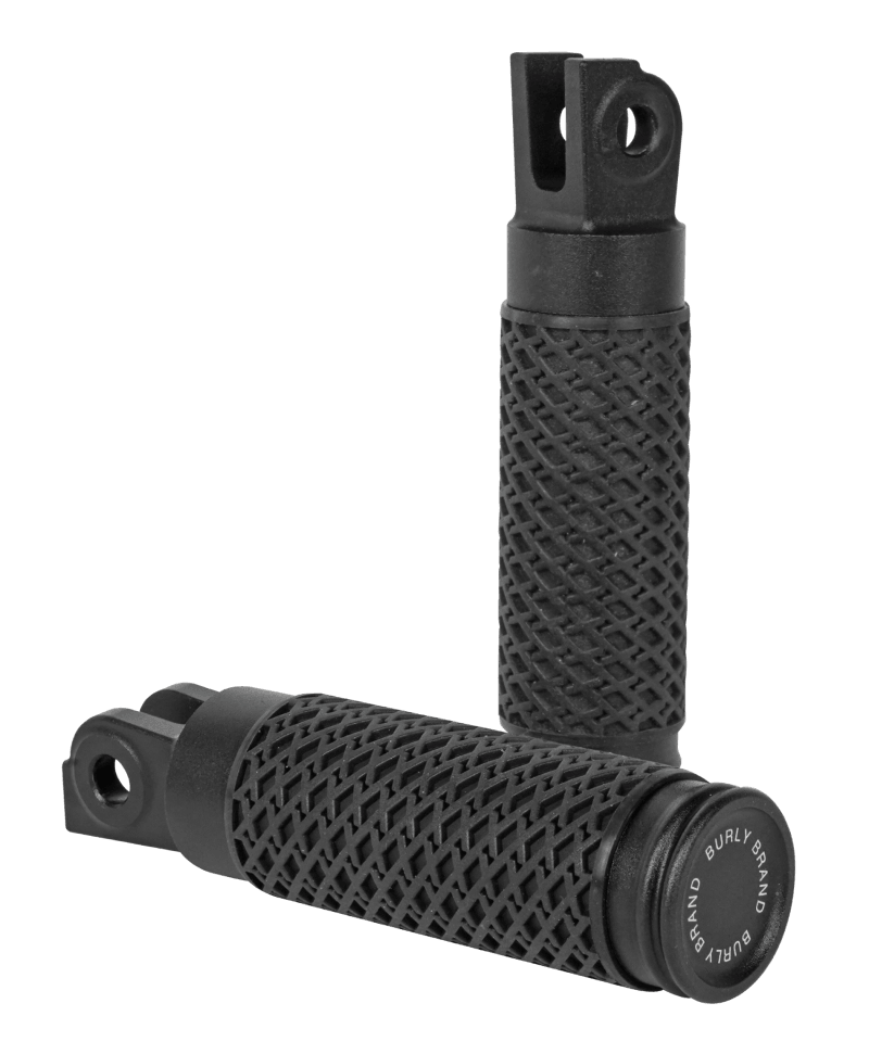 Burly Brand Slash Cut Rider Front Peg Set - Powersports Haven