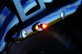 Kuryakyn Fender Strut Cover Plates Gloss Black - Powersports Haven