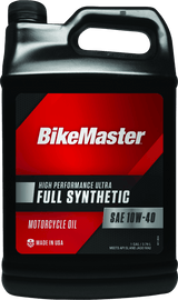 BikeMaster 10W40 Full Synthetic Oil - Gallon - Powersports Haven