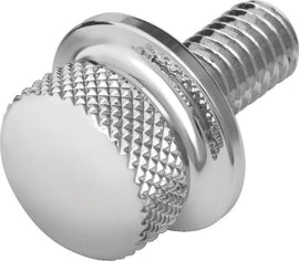 Kuryakyn Knurled Seat Knob Chrome - Powersports Haven