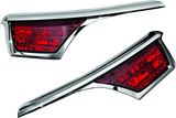Kuryakyn L.E.D. Passenger Armrest Trim With Turn Signal 06-17 GL1800 Chrome