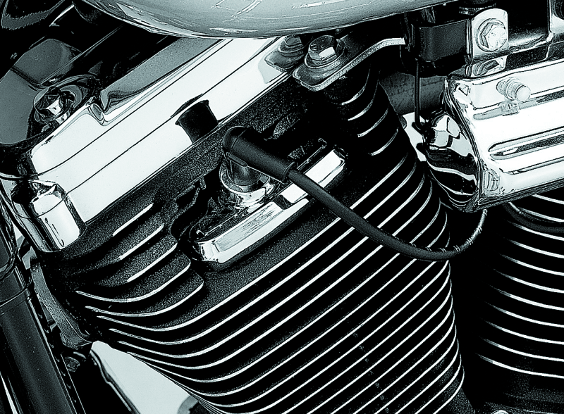 Kuryakyn Spark Plug & Head Bolt Covers Evolution Motors & 86-03 XL Models - Powersports Haven