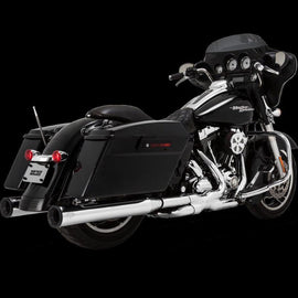 Vance & Hines HD Dresser 17-22 Eliminator 400 Chrome Slip-On Exhaust - Powersports Haven