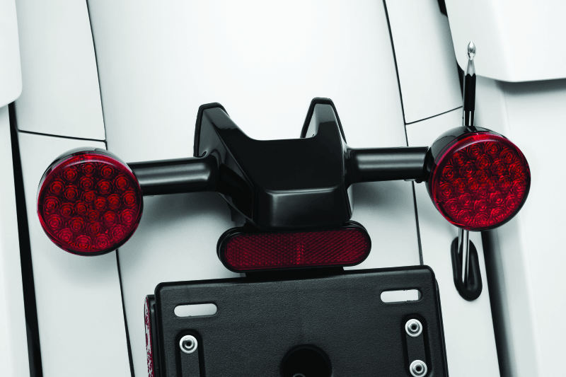 Kuryakyn Rear Atto Turn Signal Adapter Black - Powersports Haven