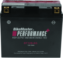 Load image into Gallery viewer, BikeMaster BT12B-BS Battery - Powersports Haven
