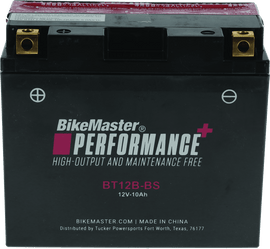 BikeMaster BT12B-BS Battery - Powersports Haven