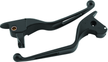 Load image into Gallery viewer, Bikers Choice 14-16 FLH FLT Black Vortex Lever Set - Powersports Haven