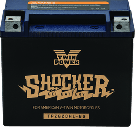 Twin Power YTX-20HL Shocker Gel Battery Replaces H-D 65989-97A 310 CCA - Powersports Haven
