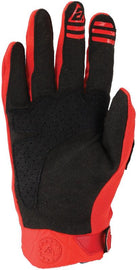 Answer 25 Peak Gloves Black/Red - Medium - Powersports Haven