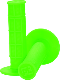 ProTaper 1/2 Waffle Grips - Neon Green - Powersports Haven