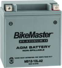 Load image into Gallery viewer, BikeMaster AGM Battery - MS12-10L-A2 - Powersports Haven