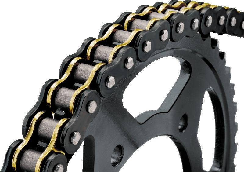 BikeMaster 530x160 BMZR Z-Ring Chain - Black/Gold - Powersports Haven