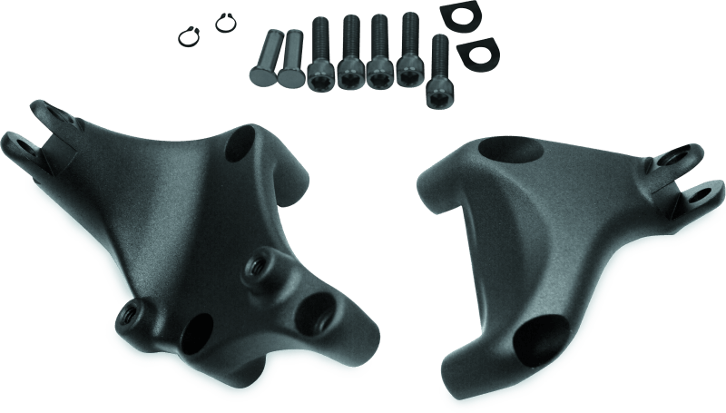 Bikers Choice 14-Up XL Black Passanger Footpeg Mount - Powersports Haven