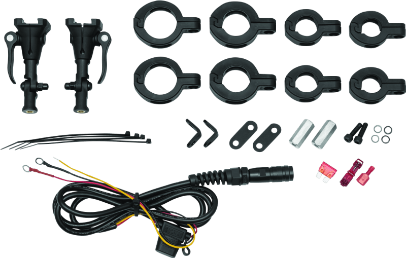 Kuryakyn Mount Kit For Wanderbar For 7/8in-1-1/2in Bars - Powersports Haven